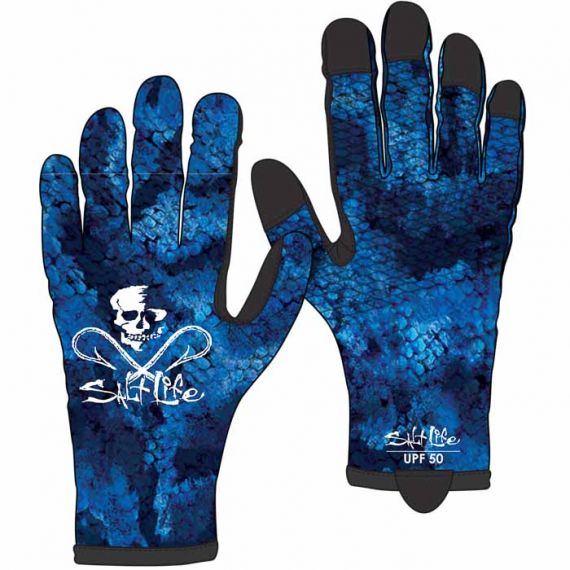 Salt Life Water Scales Fishing Gloves – Liquid Soul Ind.