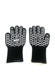 Rough Waters Fishing/BBQ Gloves (Blk/Wht)