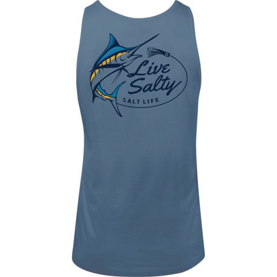 Salt Life Salty Marlin Lure tank top