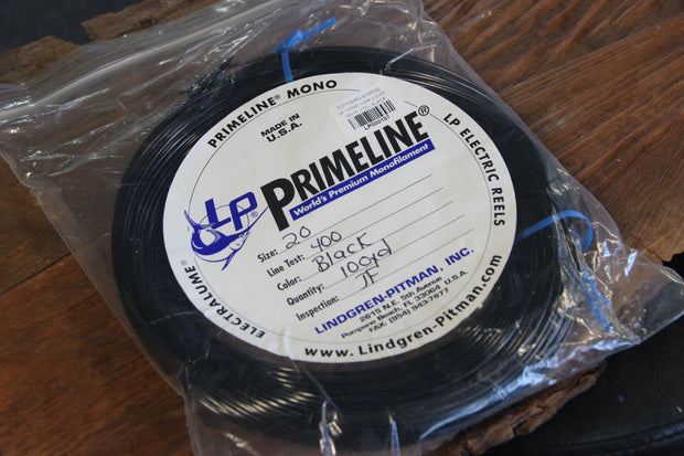 LP Primeline black mono 250# 100yd coil