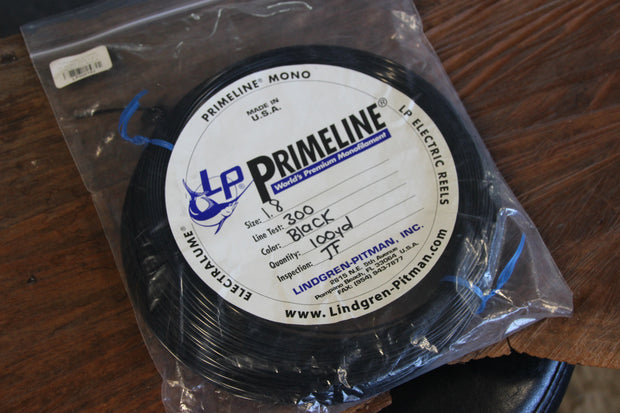 LP Primeline black mono 250# 100yd coil